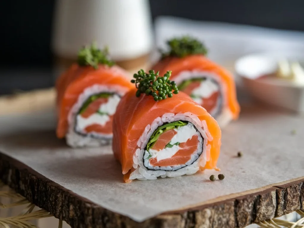 Discover the Best Chatelaine Smoked Salmon Roll Recipe: A Culinary Delight I. Introduction to Smoked Salmon Rolls A. What are Smoked Salmon Rolls? Smoked salmon rolls are, flavorful bites that typically feature fresh smoked salmon wrapped around a variety of fillings. The basic components usually include: Smoked Salmon: The star of the dish, known for its rich, smoky flavor. Base: This can either be a soft tortilla or sushi rice, which helps hold everything together. Spreads: Often, cream cheese is used, but other spreads can also come into play. These rolls have various forms across cultures; for example, in the United States, they're often served as sushi-inspired rolls, while in Europe, you might find them as canapés at elegant parties. The appeal of smoked salmon lies in its unique combination of smoky flavors and buttery texture, making it a beloved choice for many. B. The Origin of Smoked Salmon Smoked salmon has a rich history that dates back thousands of years. Ancient peoples discovered that smoking fish could preserve it for longer periods. As the process evolved, so did the flavors, with different smoking methods, such as cold and hot smoking, yielding distinct taste profiles. The smoking process enhances the fish's natural flavors and introduces deep, aromatic notes, making it a sought-after ingredient in modern cuisine. Today, smoked salmon is not just a delicacy—it's a staple at brunch tables, holiday gatherings, and more. C. Why Choose Chatelaine’s Recipe? The Chatelaine recipe takes smoked salmon rolls to the next level. Inspired by the principles of fresh ingredients and simple preparation, it emphasizes quality sourcing. Every ingredient is handpicked to ensure the best flavor possible. Feedback from food enthusiasts highlights its approachable complexity, making it a favorite amongst home cooks. This recipe has garnered much love and attention for its ability to balance flavors and textures beautifully. II. Key Ingredients for the Perfect Roll A. Essential Elements To whip up the perfect smoked salmon roll, consider these essential elements: Types of Smoked Salmon: Opt for wild-caught over farmed for better taste and texture. Nova and Scottish are popular varieties. Tortilla or Sushi Rice: Choose your base wisely! A soft tortilla works wonderfully, while sushi rice brings a slightly sticky, satisfying bite. Cream Cheese Varieties: Original cream cheese is always a hit, but consider flavored options like chive or dill for added zest. B. Flavor Enhancements To elevate your smoked salmon rolls, think about these additional flavors: Fresh Herbs: Dill, chives, or basil can brighten up your rolls. Vegetables: Crunchy cucumbers, creamy avocados, or even pickled radish add texture and color. Spices and Condiments: A sprinkle of capers or a dash of lemon zest can infuse your rolls with a fresh kick. Feel free to explore personal flair with optional add-ins like avocado or capers! C. Special Considerations for Ingredient Selection When picking ingredients for your smoked salmon roll, remember: High-Quality Smoked Salmon: Look for salmon that’s bright in color and has a fresh, appealing aroma. Dietary Alternatives: There are plenty of gluten-free wraps and dairy-free cream cheeses available for those with dietary restrictions. Seasonal Ingredients: Use fresh, seasonal vegetables for the best taste and texture. III. Step-by-Step Recipe Instructions A. Preparation of Ingredients To start your culinary journey: Prepare the Smoked Salmon: If your salmon comes in large pieces, slice it into strips. Cut Vegetables: Thinly slice any additional vegetables you’d like to include. Spread Cream Cheese: Evenly spread your choice of cream cheese across your tortilla or sushi rice. B. Rolling Technique Now for the fun part: Layer Ingredients: Place a few strips of smoked salmon on your spread, followed by your chosen vegetables and seasonings. Roll Tightly: Start at one end and gently roll, tucking in the filling as you go to avoid spillage. Seal with Pressure: Once rolled, use a little pressure to seal the end. Common mistakes to avoid: Be careful not to overstuff your roll, which can make it difficult to seal. C. Presentation and Serving Suggestions When it comes to presentation: Creative Cutting: Slice your rolls into bite-sized pieces, exposing the pretty filling. Garnishes: Place sprigs of fresh herbs or edible flowers for a lovely touch. Pairing Suggestions: Serve with dipping sauces like a caper dill sauce or thinly sliced lemons on the side. IV. Tips for Perfecting Your Smoked Salmon Rolls A. Common Mistakes and How to Avoid Them Here are a few tips to ensure your rolls turn out perfect every time: Don’t Over-Complicate: Keep your fillings simple. Less is often more. Choose the Right Spread: Using too strong of a spread can overshadow the delicate flavors of smoked salmon. Master the Rolling: Practice makes perfect! B. Storage and Preparation Ahead of Time For those making rolls in advance: How to Store Leftover Rolls: Keep any leftover rolls in an airtight container in the fridge for no more than 2 days. Preparing Ingredients Ahead: You can cut vegetables and spread cream cheese a few hours in advance, but assemble just before serving for the freshest taste. C. Variations on the Basic Recipe Make this recipe your own! Here are some ideas: Creative Combinations: Consider smoked salmon with cream cheese and roasted red peppers or smoked salmon and avocado. Cultural Influences: You might even experiment with different regional flavors or spices. Vegan and Vegetarian Alternatives: Swap out salmon for a marinated tofu or smoked carrots for a similar taste profile. V. Conclusion A. Recap of the Smoked Salmon Roll Experience Making your own smoked salmon rolls is incredibly satisfying. The beauty of rolling your own flavors and sharing them with friends and family is truly a wonderful experience. B. Encouragement to Experiment Don’t be afraid to experiment! The world of flavors is vast, and every kitchen is a playground for creativity. Modify the recipe as you see fit to discover new favorites. C. Final Thoughts The enduring popularity of smoked salmon in various culinary contexts makes it a timeless ingredient. So roll up some joy, and enjoy the process of creating and sharing these delicious treats! VI. FAQs A. Can I use regular salmon instead of smoked? Yes, you can use cooked salmon, but the flavor will differ significantly! B. What’s the best way to store leftover rolls? Seal them in an airtight container in the fridge for up to two days. C. How can I modify the recipe for dietary restrictions? Choose gluten-free wraps and dairy-free cream cheese to suit your dietary needs. D. Are there alternative spreads besides cream cheese? Absolutely! Hummus, avocado spread, or even pesto can work beautifully. E. Where can I find high-quality smoked salmon? Look at local fish markets, gourmet grocery stores, or online seafood suppliers for quality options.